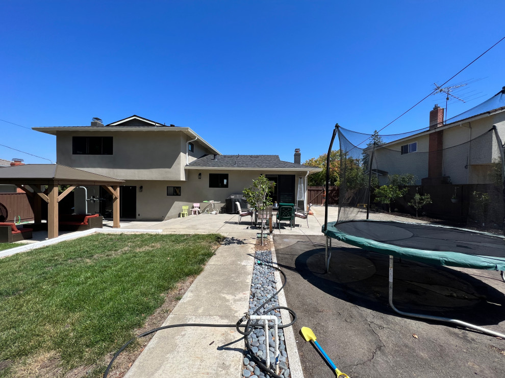 Los Gatos Family Home  Backyard