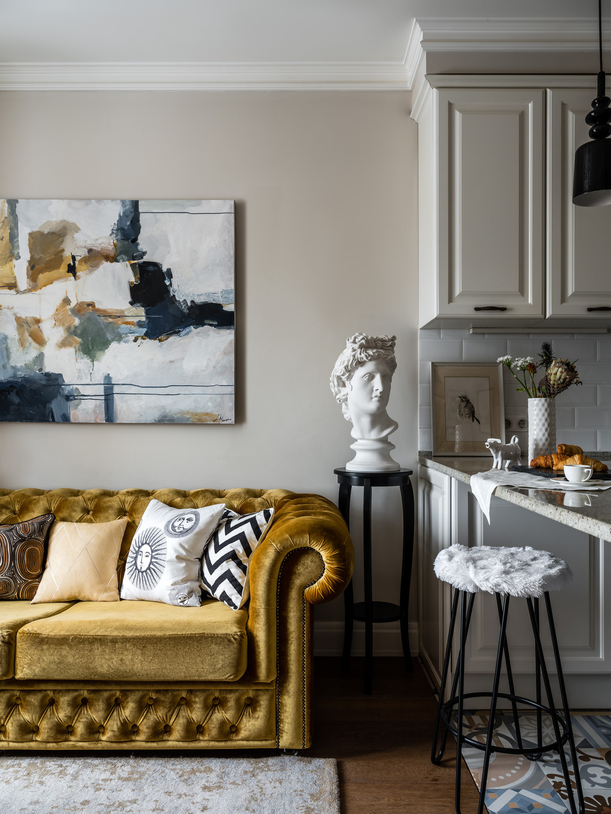 Гостиная-кухня