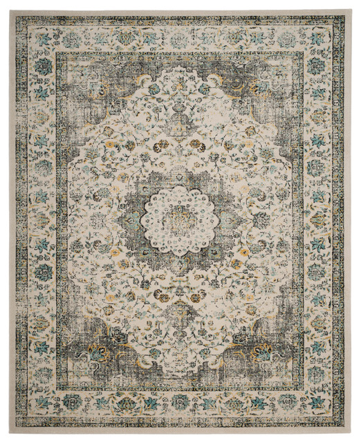 Safavieh Evoke Collection EVK220 Rug Contemporary Area Rugs by