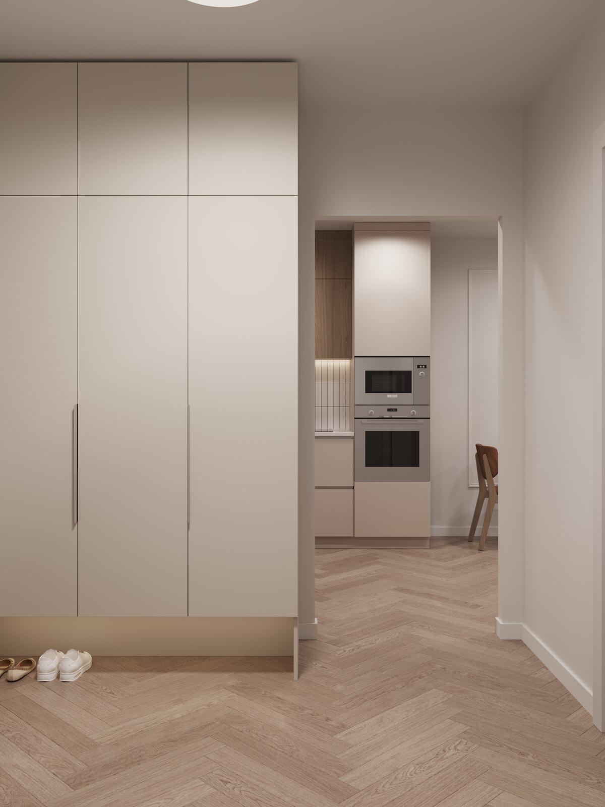 Проект квартиры 37 кв.м.