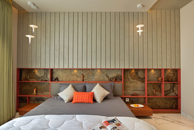 25 Unique Wall Panelling Ideas To Accent The Wall Behind The Bed