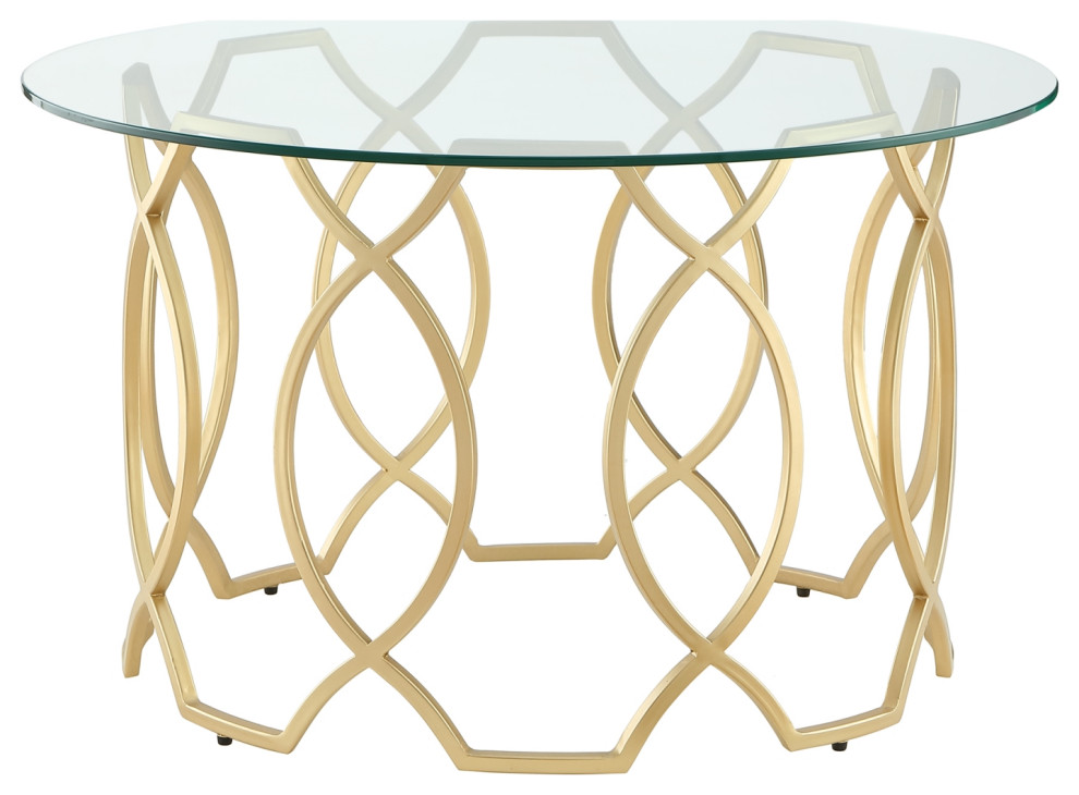 Nicole Miller Aziz Coffee Table Round, Nicole Miller Home Table Lamps