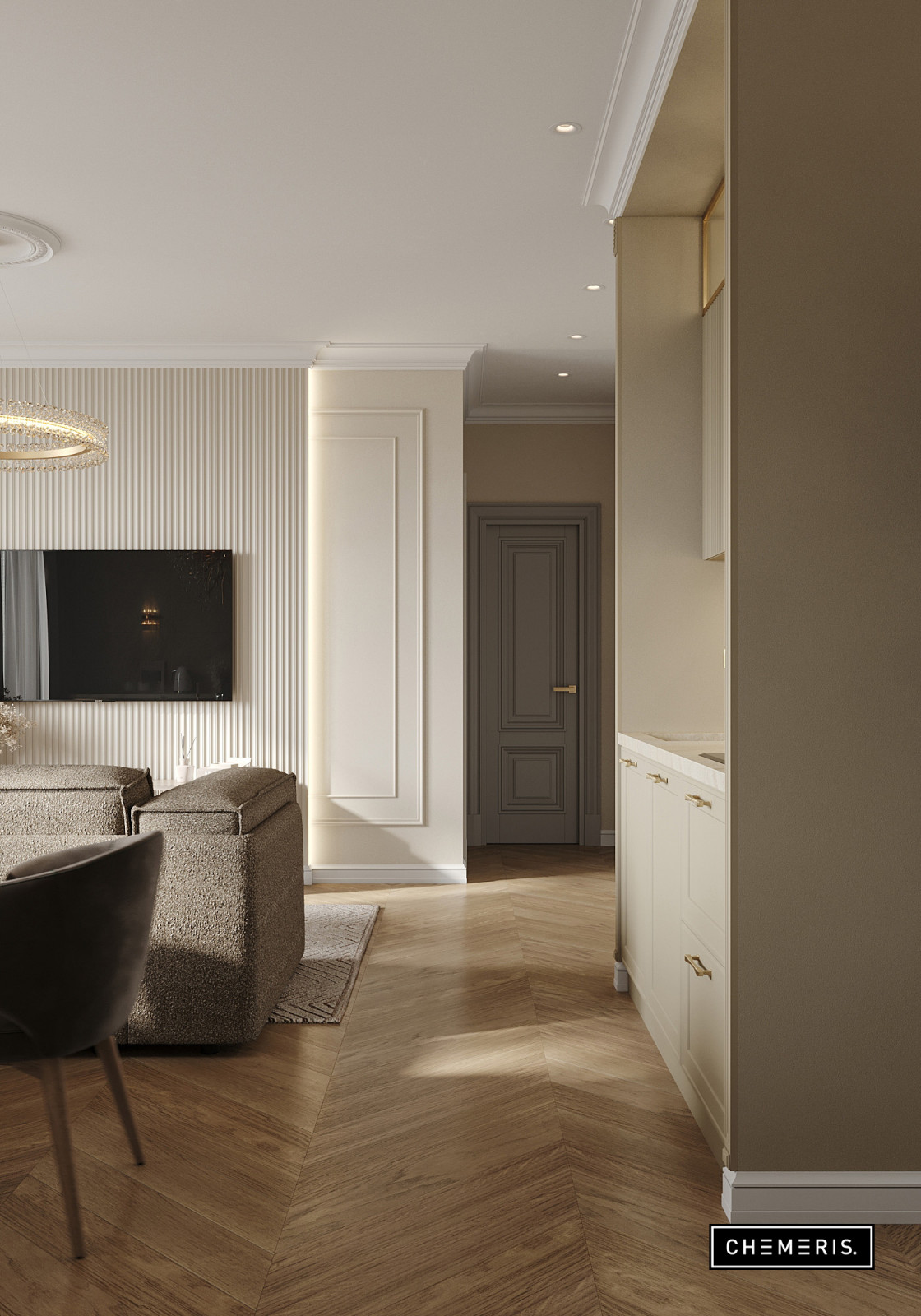 Квартира в клубном доме "Аура" (Санкт Петербург)