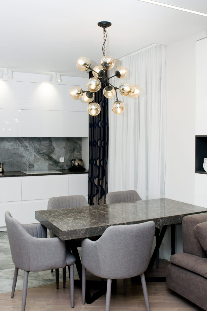 Капитальный ремонт двухкомнатной квартиры по дизайн проекту