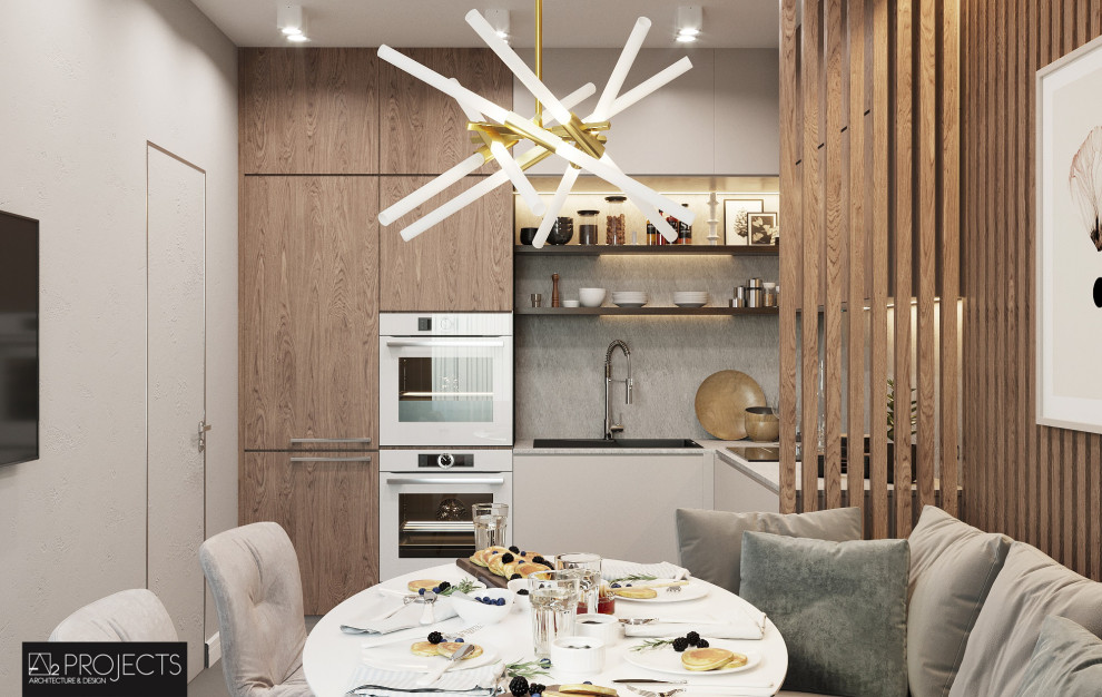 ДИЗАЙН-ПРОЕКТ ТРЕХКОМНАТНОЙ КВАРТИРЫ 68М2