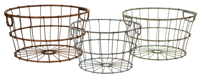 Kristley Metal Basket, 3-Piece Set