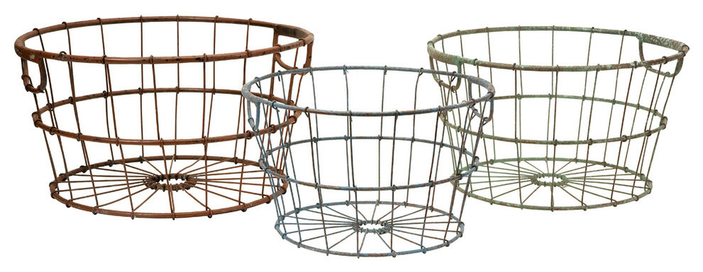 Kristley Metal Basket, 3-Piece Set