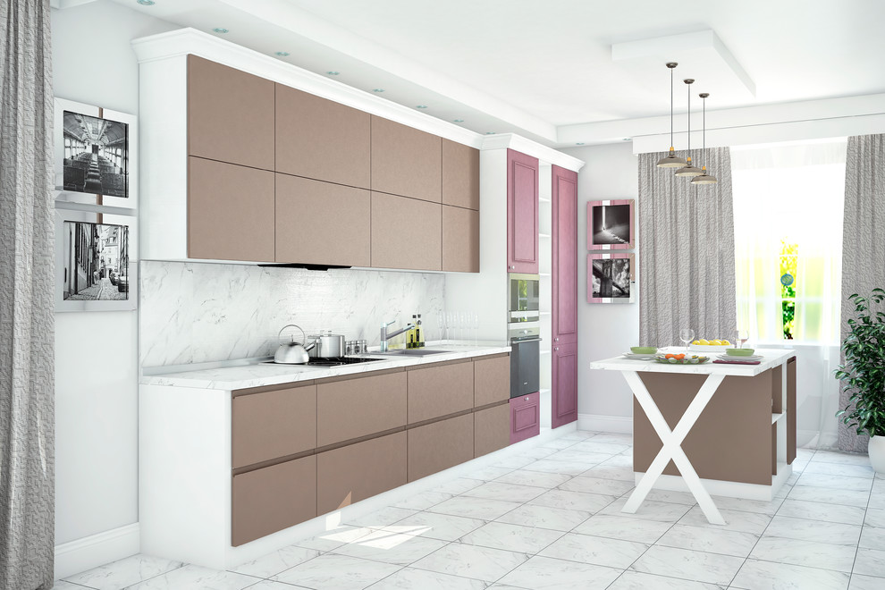 Новинка! Кухня Мария Симпл. Новые цветовые решения для вашей кухни.