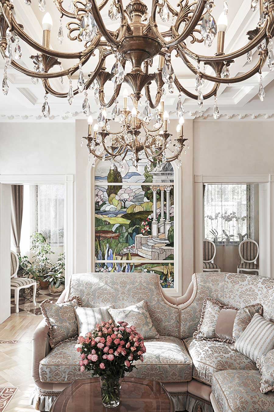 Дом в неоклассике в Новой Москве.