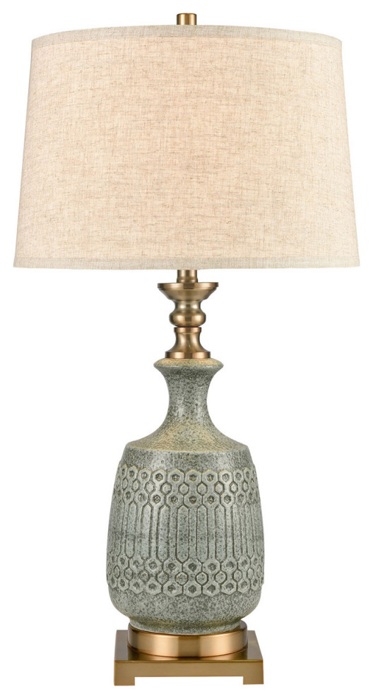 Port Ewen 1 Light Table Lamp Ridgeway Blue Traditional Lamps By Lighting New York Houzz Port Ewen 1 Light Table Lamp Ridgeway, Mini Luka Ceramic Table Lamps Set Of 2 White