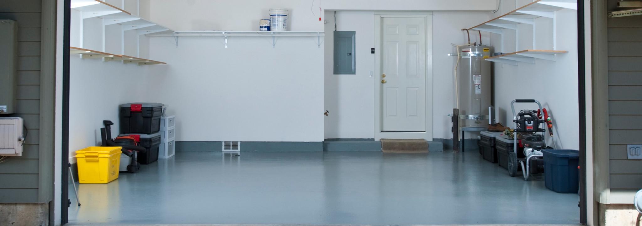 Epoxy Flake Garage Floor