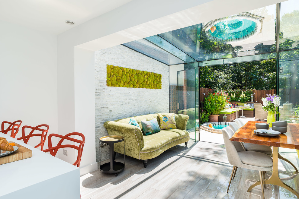 Contemporary Family Extension in South West London Contemporary
