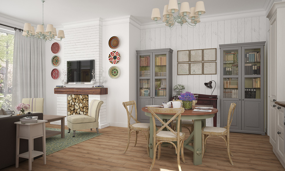 «Подмосковное кантри» / 85 м2