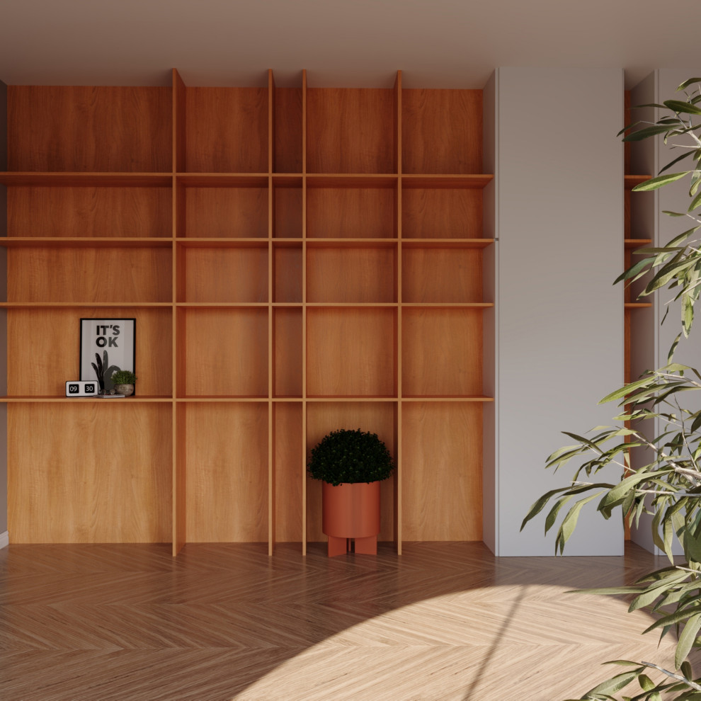 Просторная комната отдыха в горах