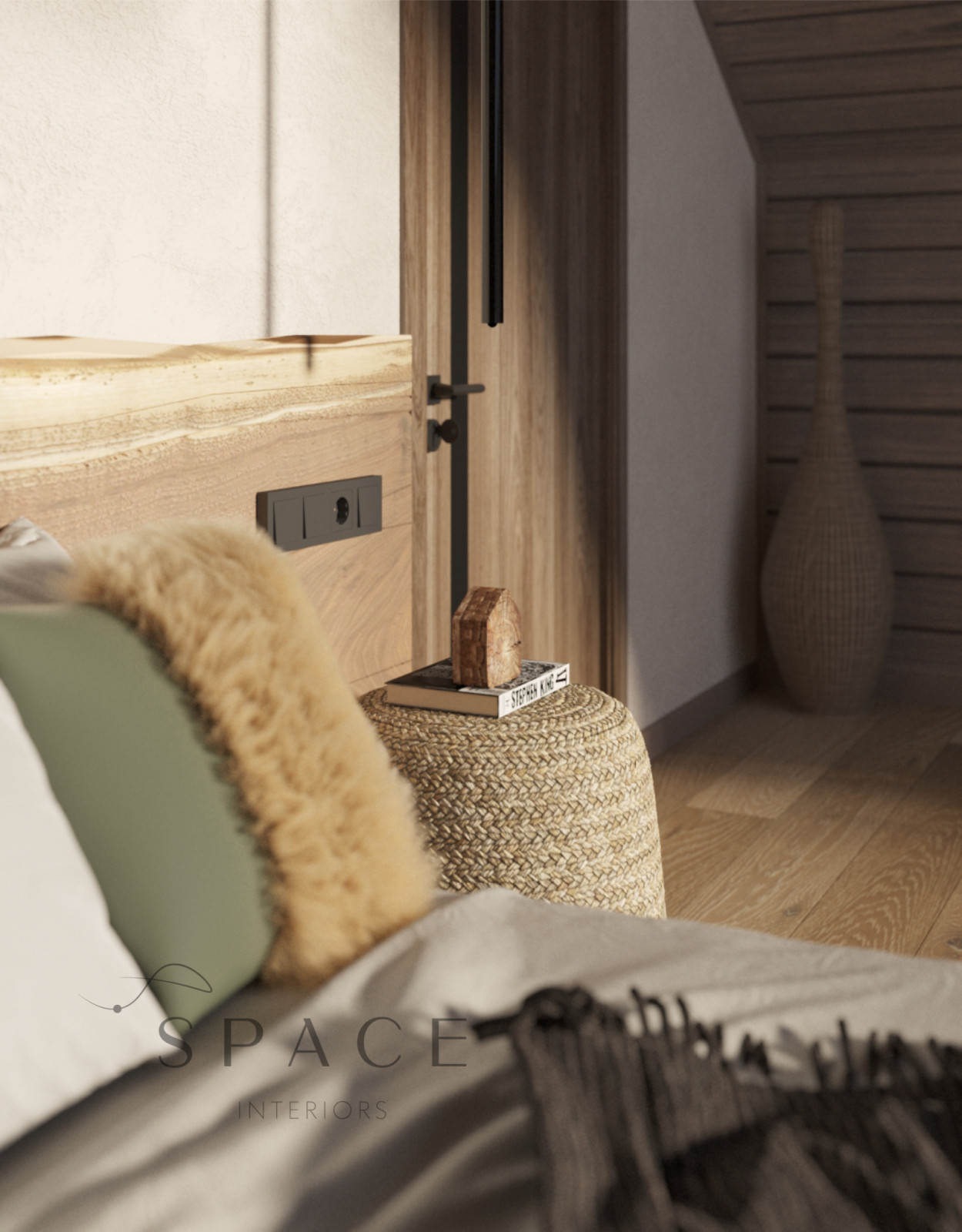 Спальня с видом на реку