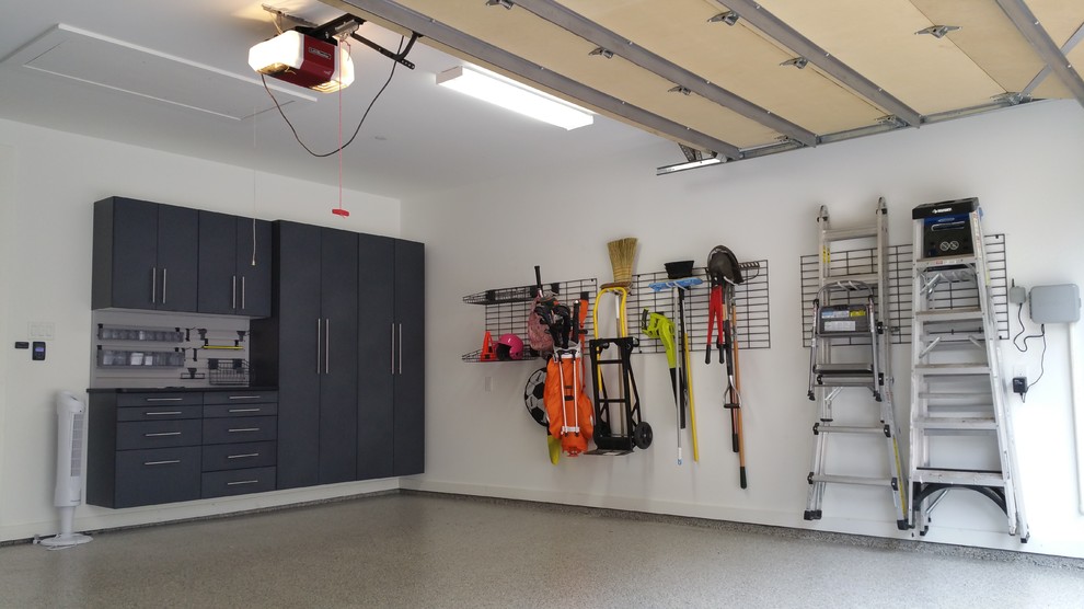 This is an example of an industrial garage in New York.