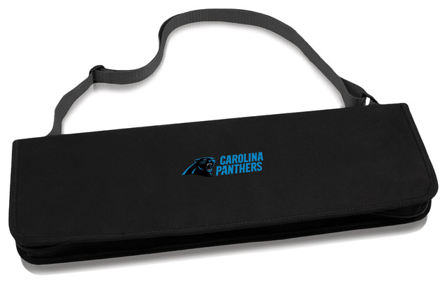 Carolina Panthers Metro BBQ Tote & Tools Set, Black