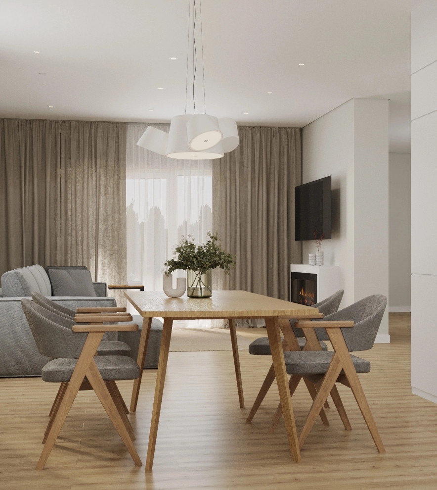 Уютный дом в современном стиле