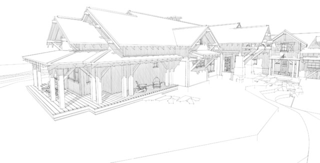 Projects in Process rustic-rendering