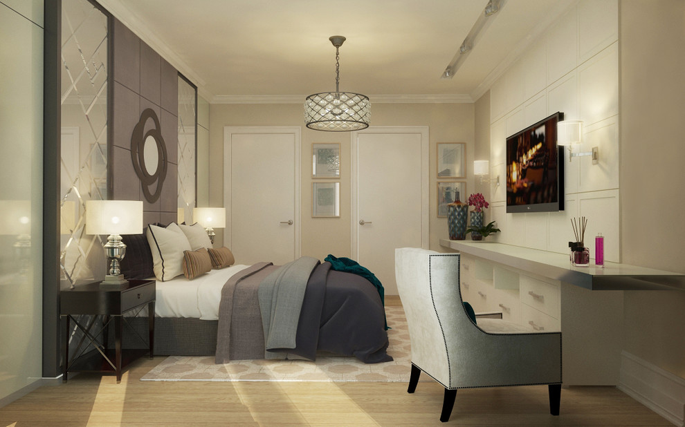 Современный интерьер с классическими акцентами