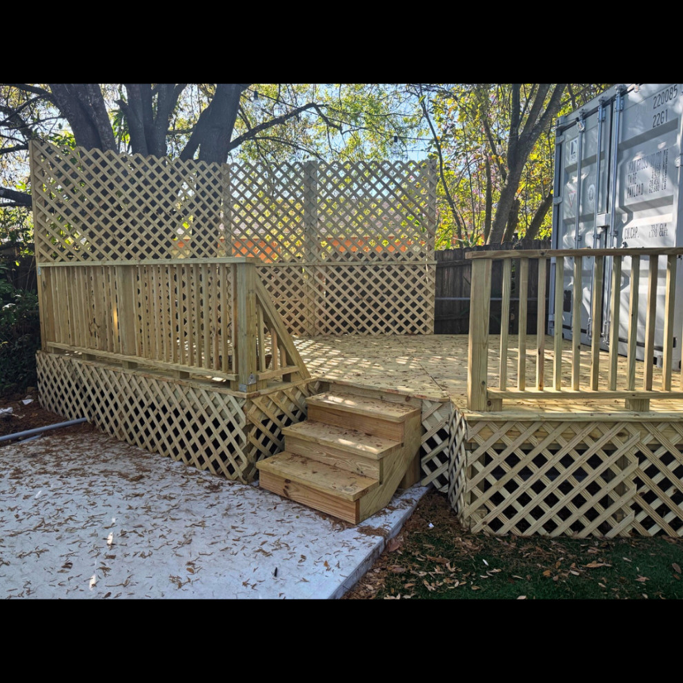 Shipping Container → Podcast Studio (with Custom Deck + Soundproofing)