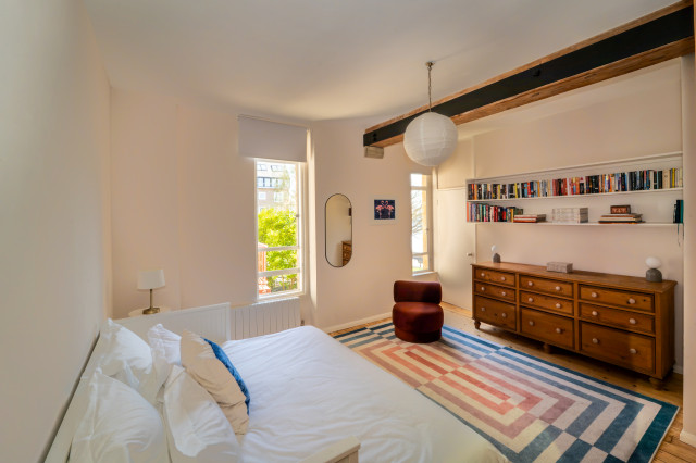 Wapping Wharf Apartment industrial-bedroom