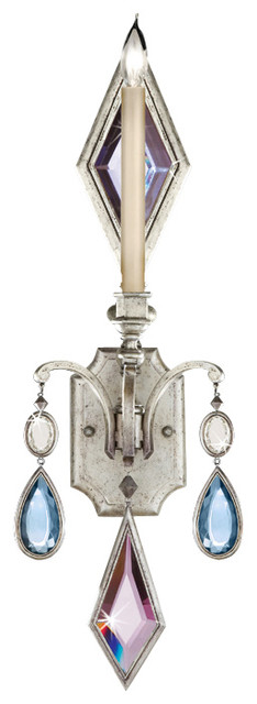 Fine Art Lamps Encased Multi-colored Gems Sconce