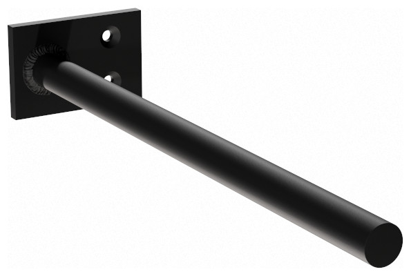 Free Floating Shelf Bracket Round Peg 6 1/2" Single Peg, 9-Jan - Modern