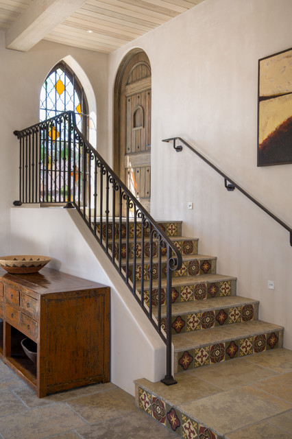 Cortijo mediterraneen-escalier