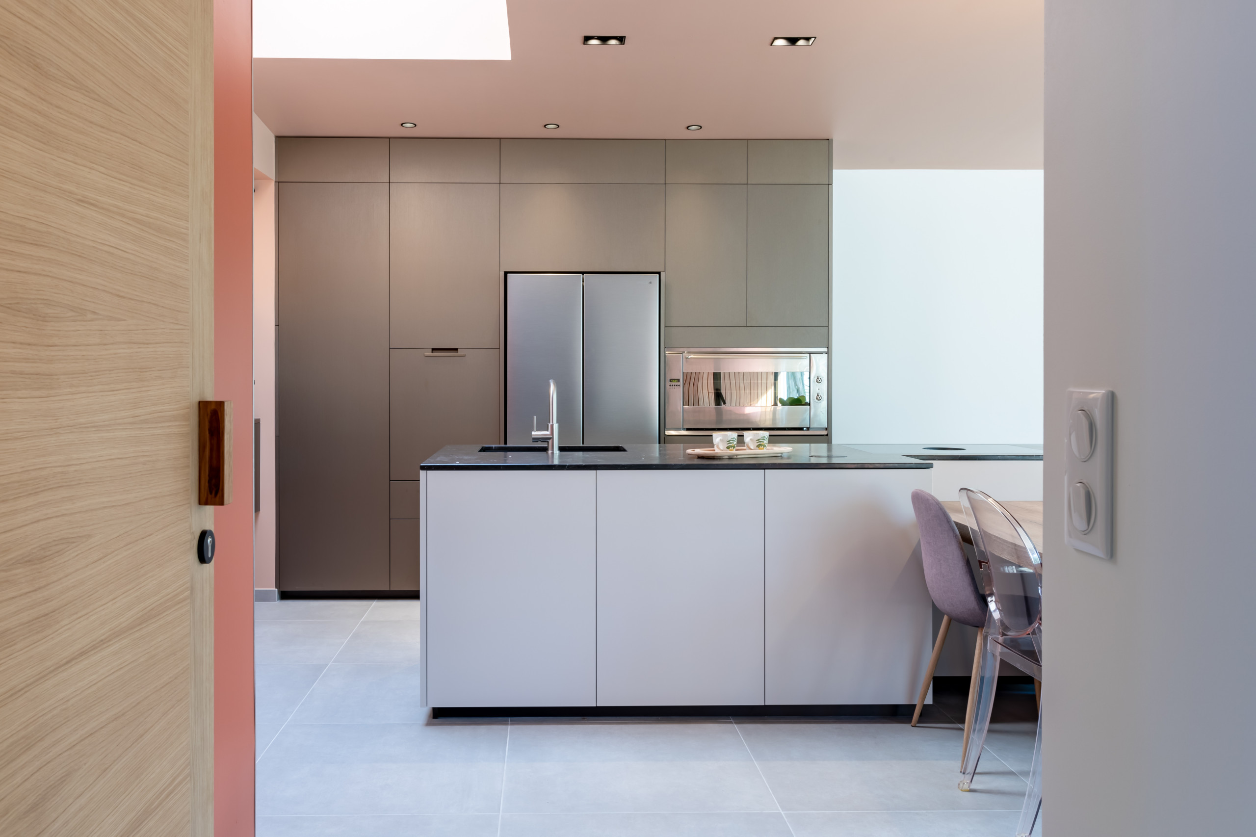Rénovation d'une cuisine dans une maison neuve