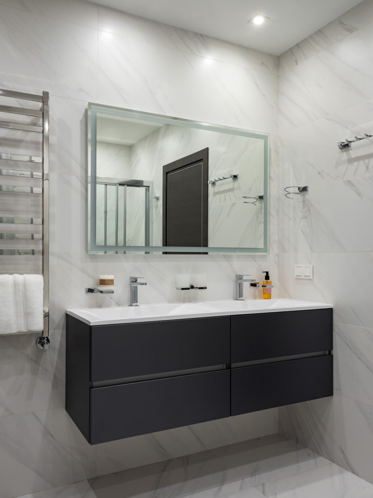 Графичная квартира в Москве