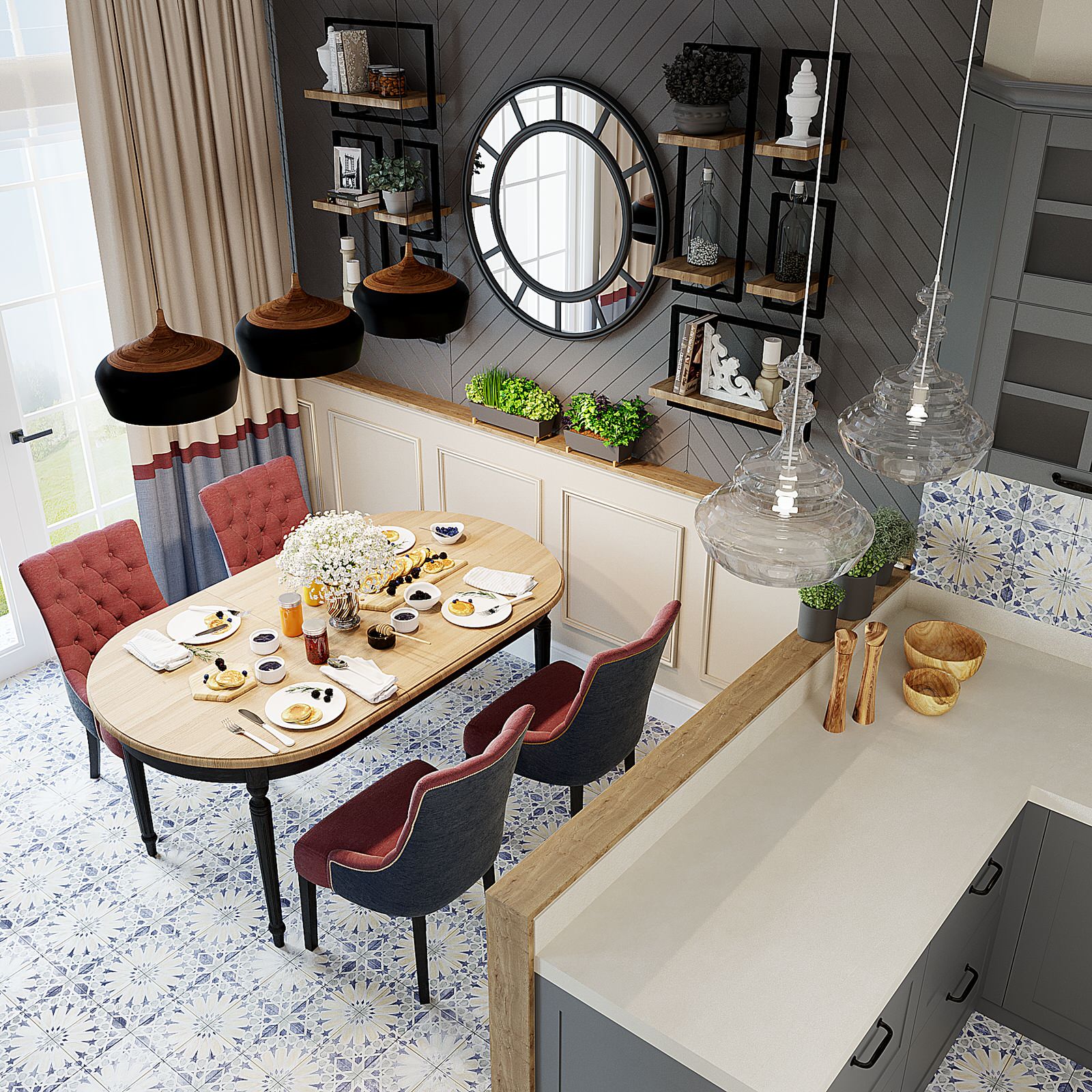 Квартира на ул. Герцена для семьи из 4 человек