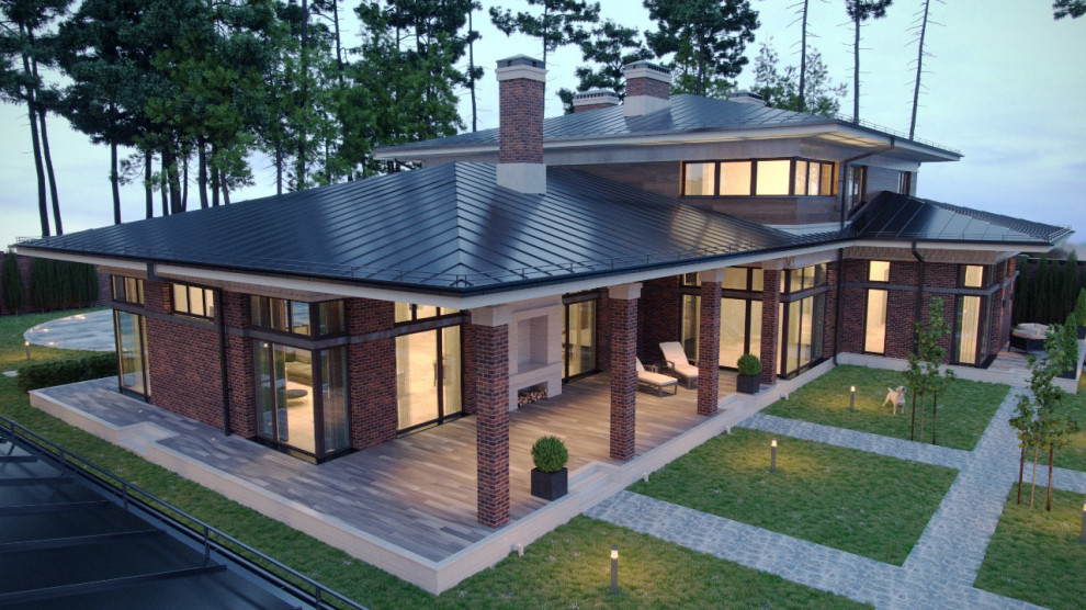 Проект частного дома в Жаворонках