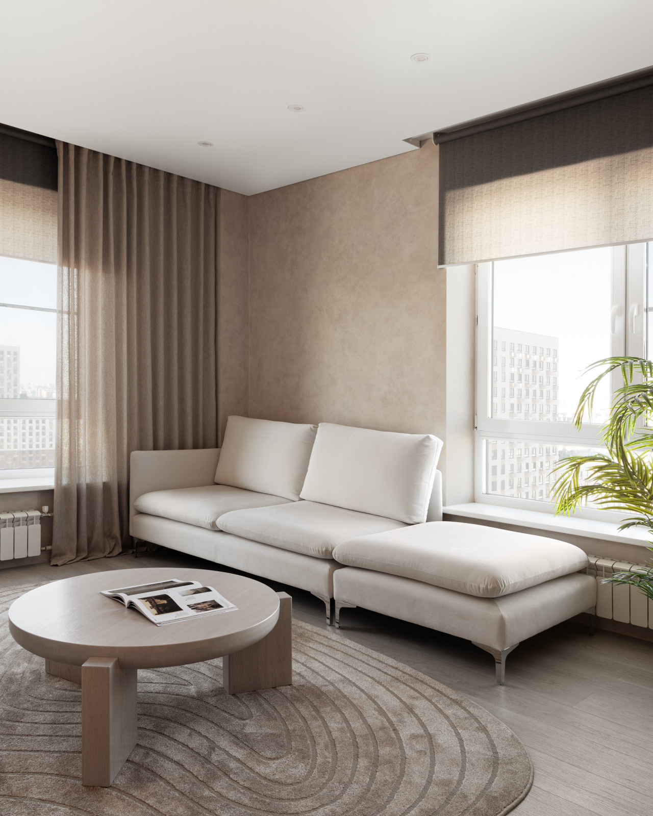 Квартира в минимализме в Москве