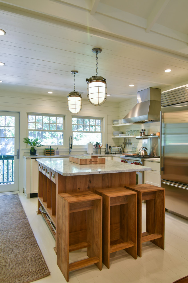 Thrasher Court - Surf Cottage - Beach Style - Kitchen ...