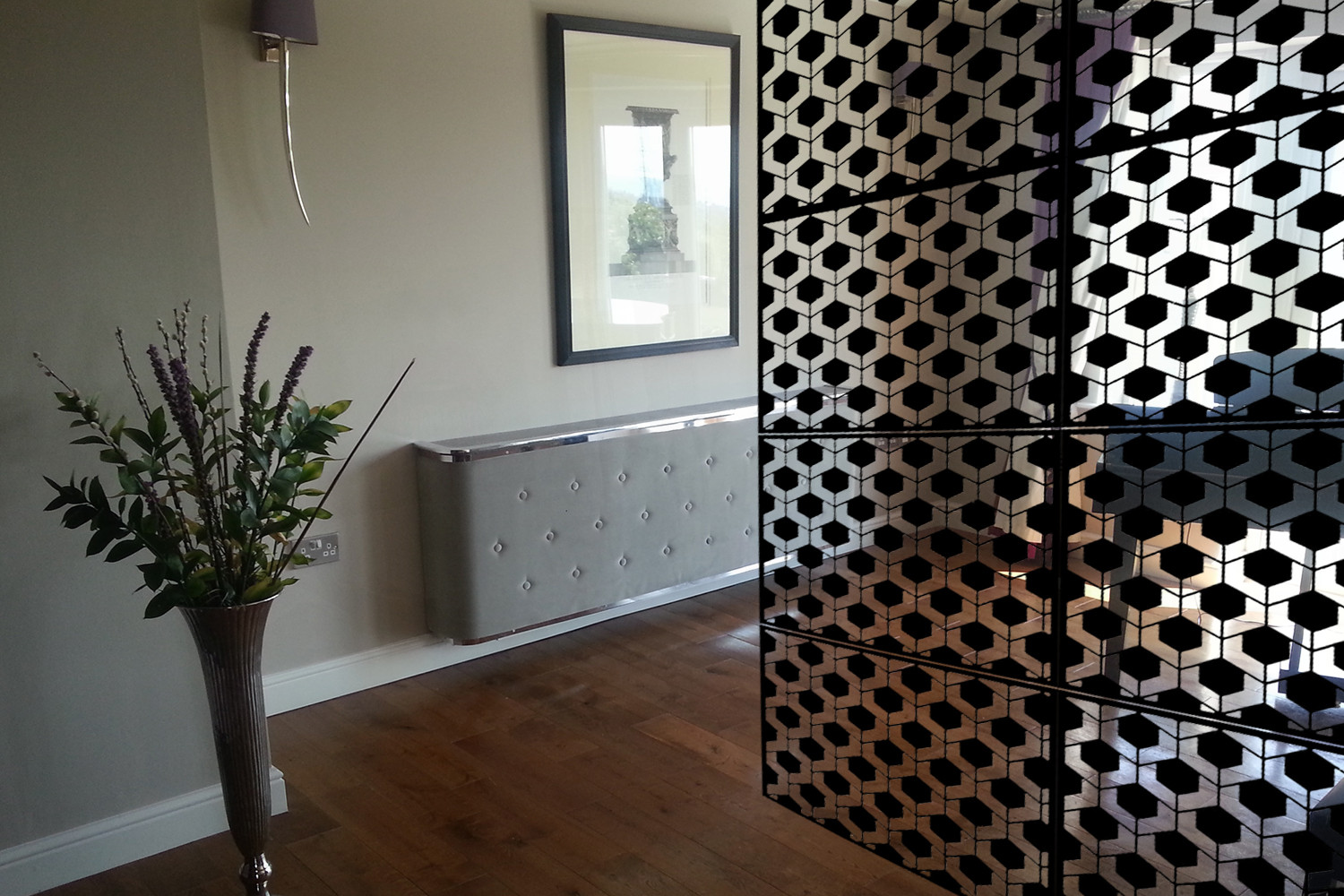 Laser cut room dividers in geometric patterns - Modern - Other - by Couture  Cases Ltd | Houzz