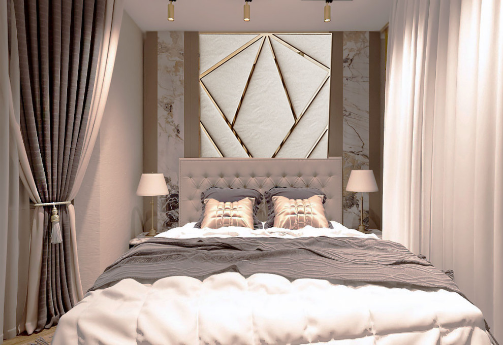 Проект 2х комнатной квартиры в стиле неоклассика