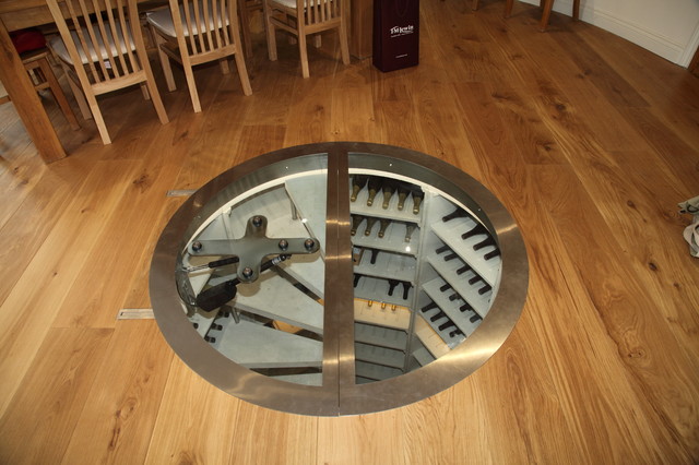 Wine Cellar The Circular Cellar Contemporary Sussex By