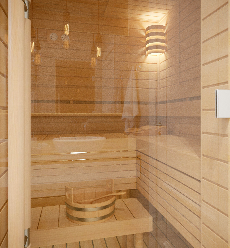 Санузел с сауной