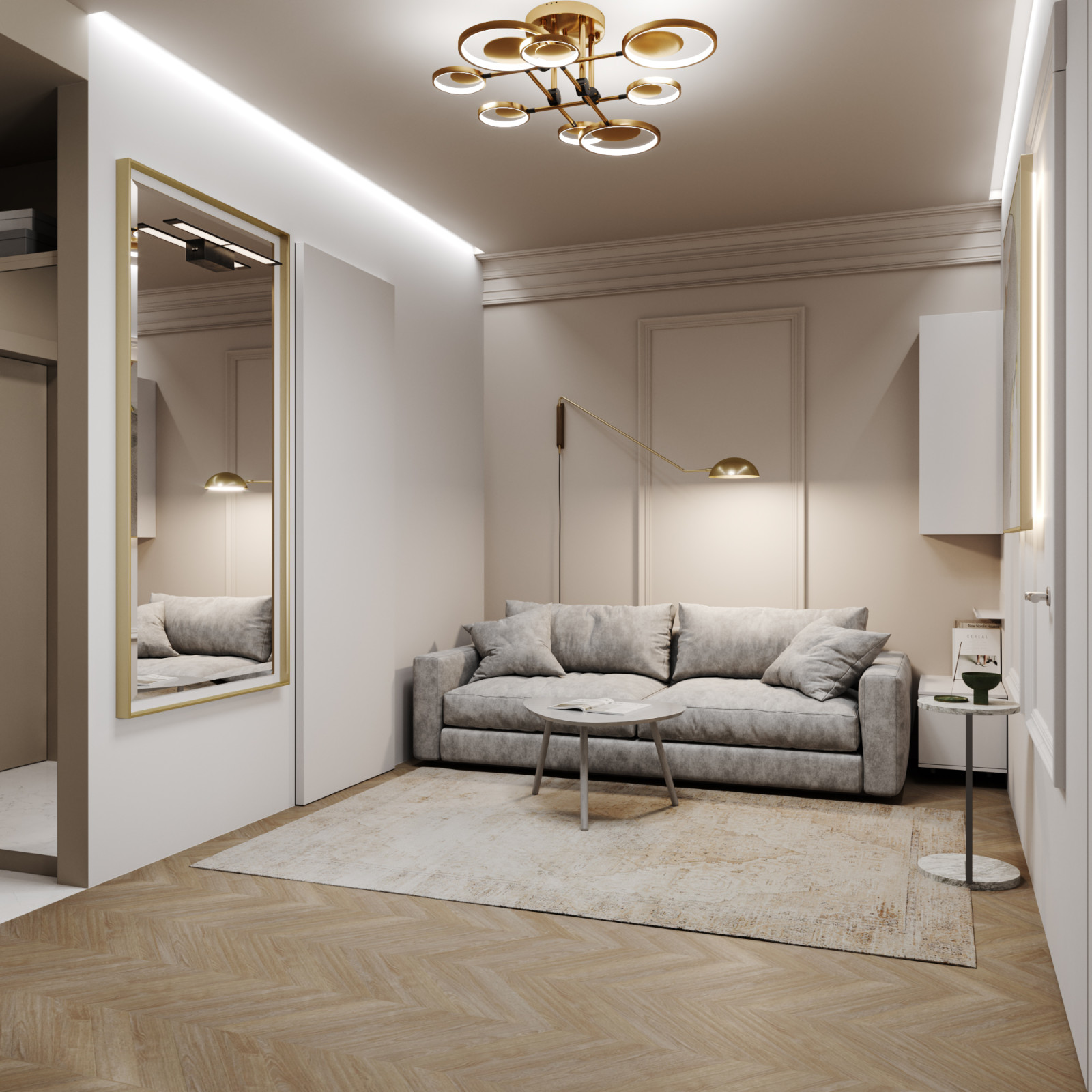 Однокомнатная квартира для студентки