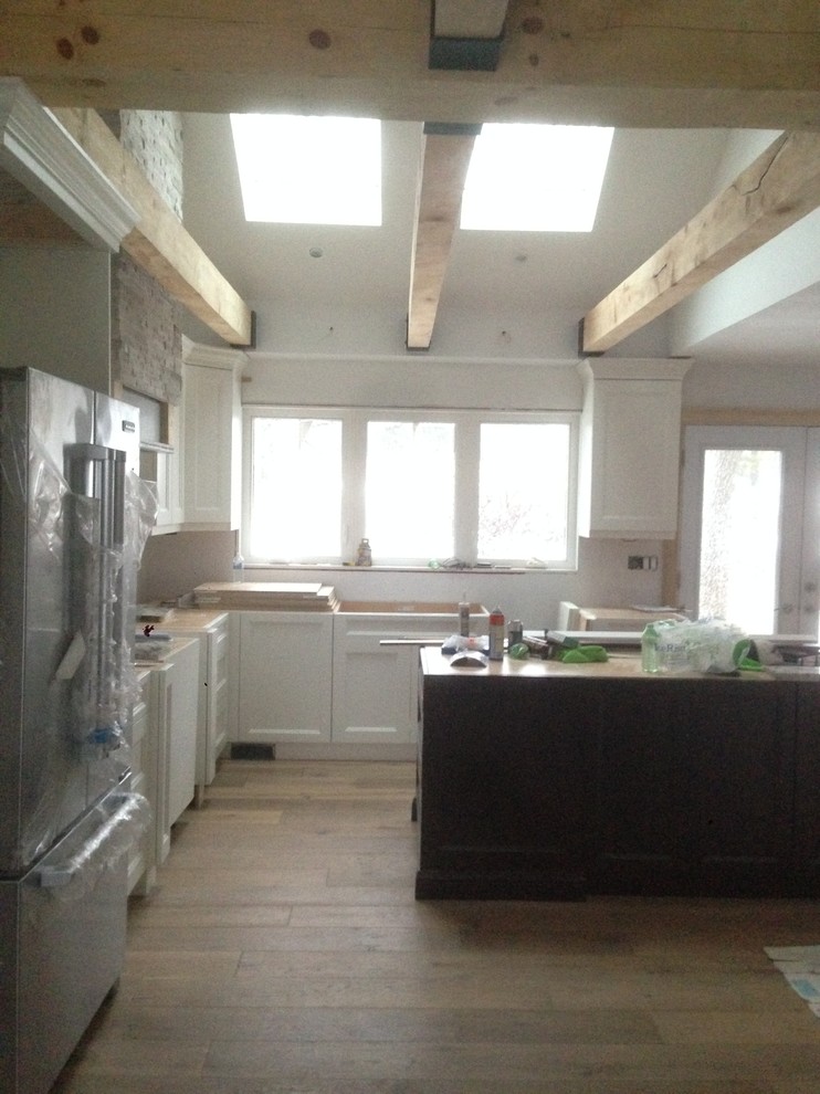 Inspiration for a craftsman kitchen remodel in Toronto