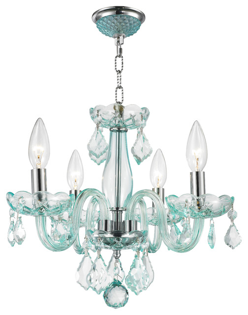 Mini Colored Crystal Chandeliers Chandelier Design Ideas Modern 4 Light Color Crystal Small Mini Chandelier Chrome Finish Turquoise Blue Contemporary