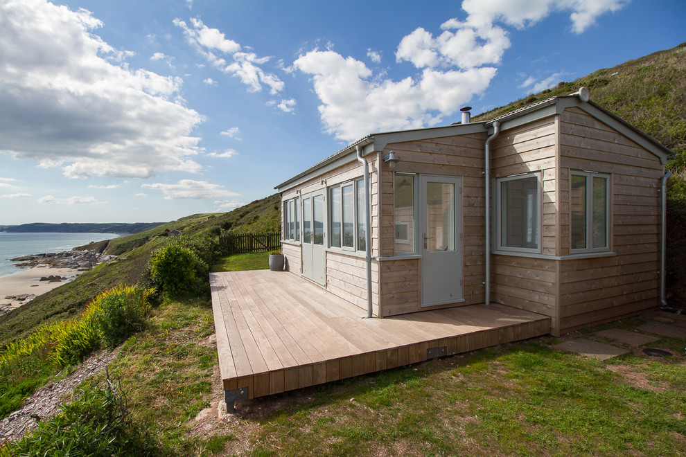 This is an example of a beach style exterior in Cornwall.