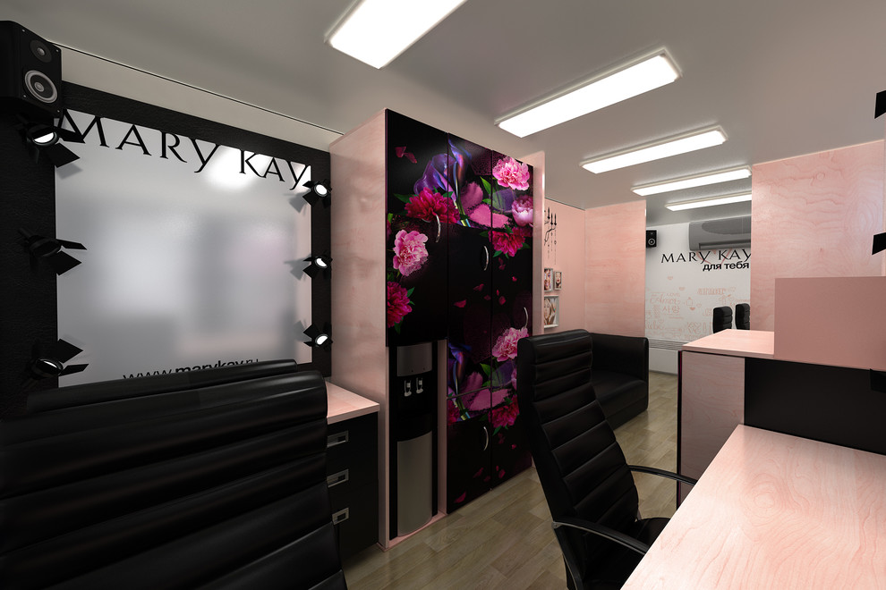 Офрмление гримерных Mary Kay