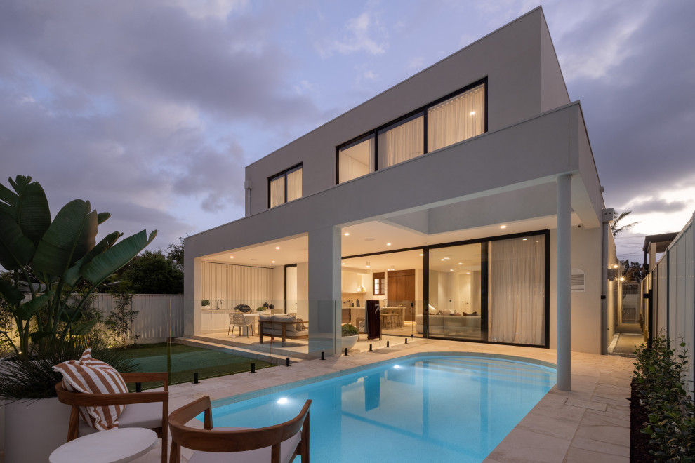 Flavelle • Backyard - Contemporary - Pool - Sydney - by Continuous Co ...