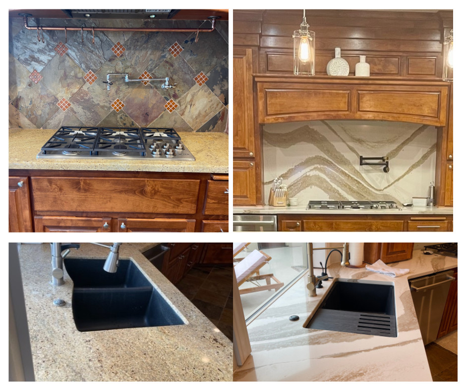 Kitchen Remodel - Saved the Cabinets, Replaced Everything Else