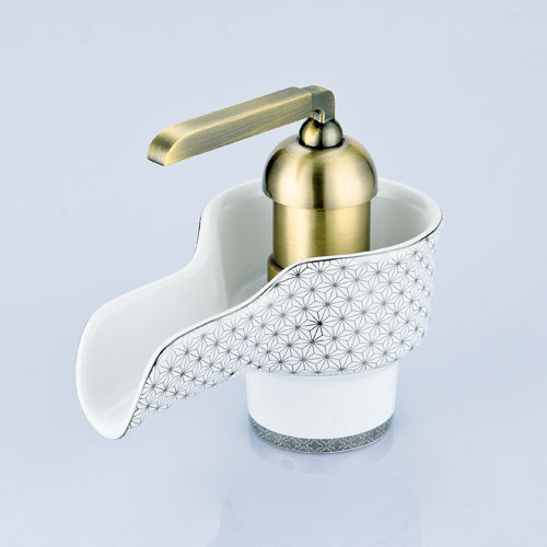 Single-Control Waterfall Ceramic Bathroom Faucet 101H
