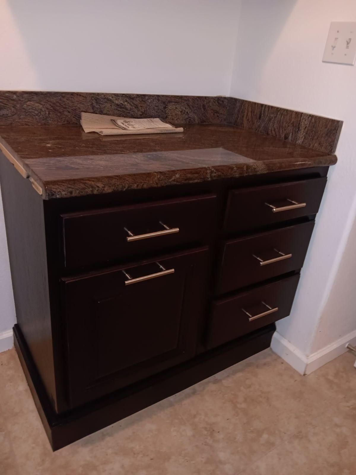 Light to Dark Stain Refinish