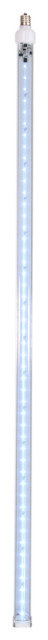 36" Cool White C9 LED SnowFall Tube 5-Pack