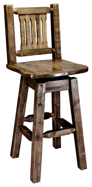 bar stools with backs and swivel